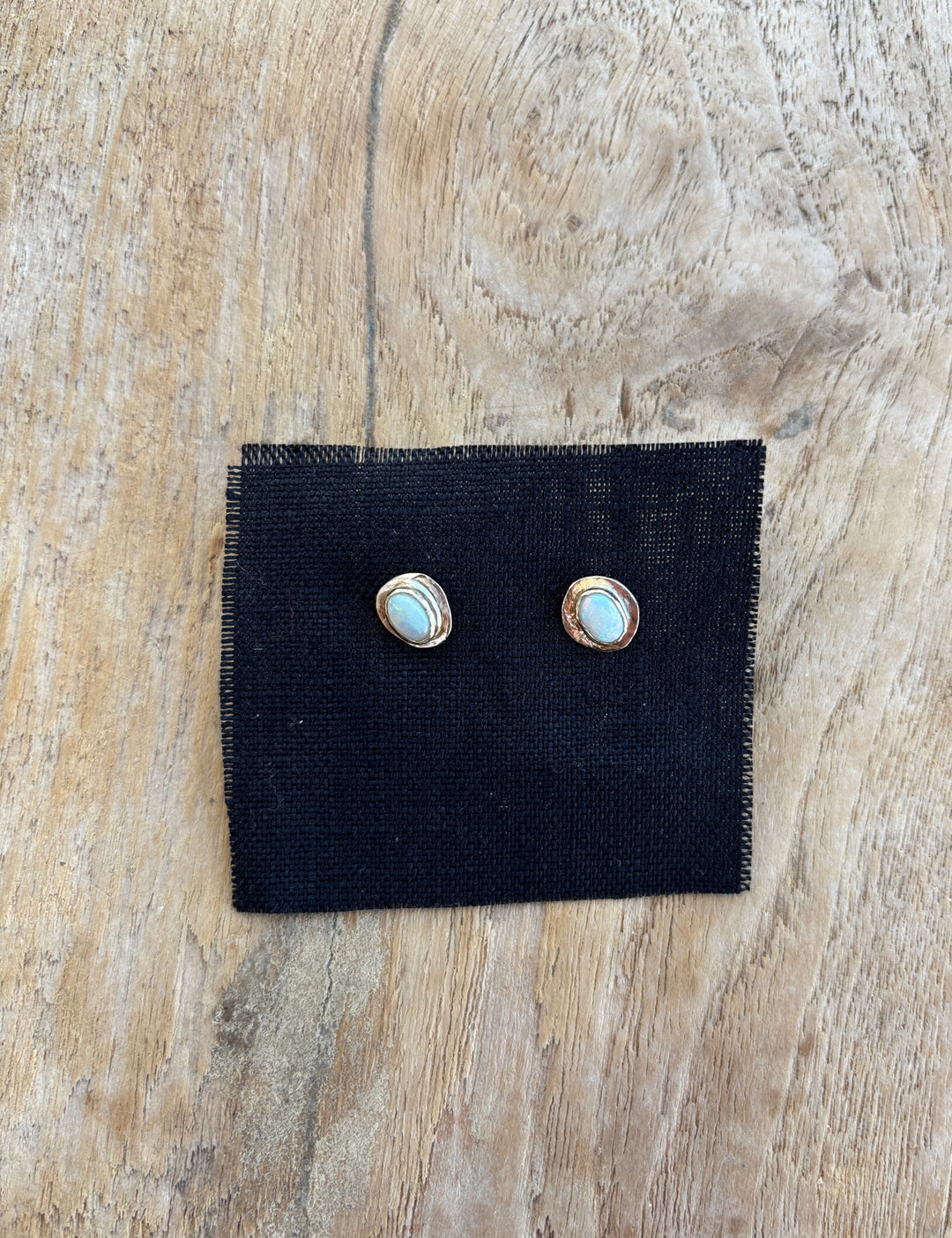 RM Designs Oval Opal Post Earring 6.25X4.25