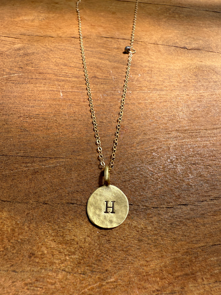 CLP Circle Charm Necklace - H
