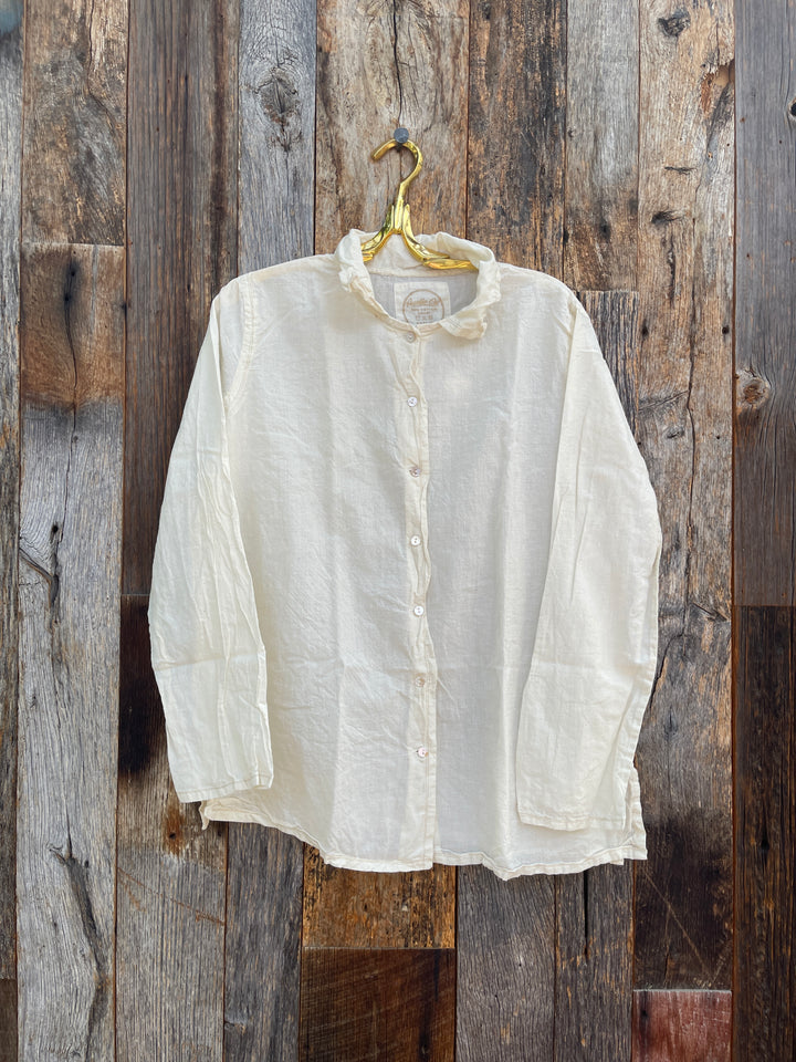 Auntie Oti Button Shirt Natural 1