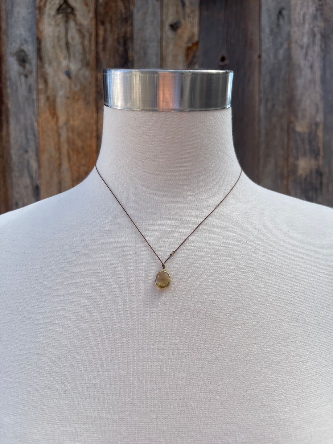 Margaret Solow Cognac Quartz 18K LC-CQ