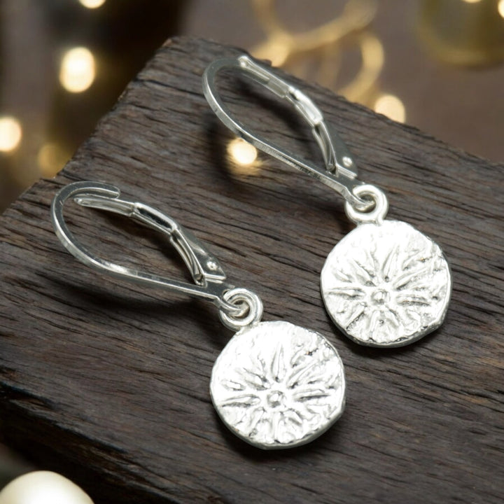 Ashton Gambrion Star Coin Earrings