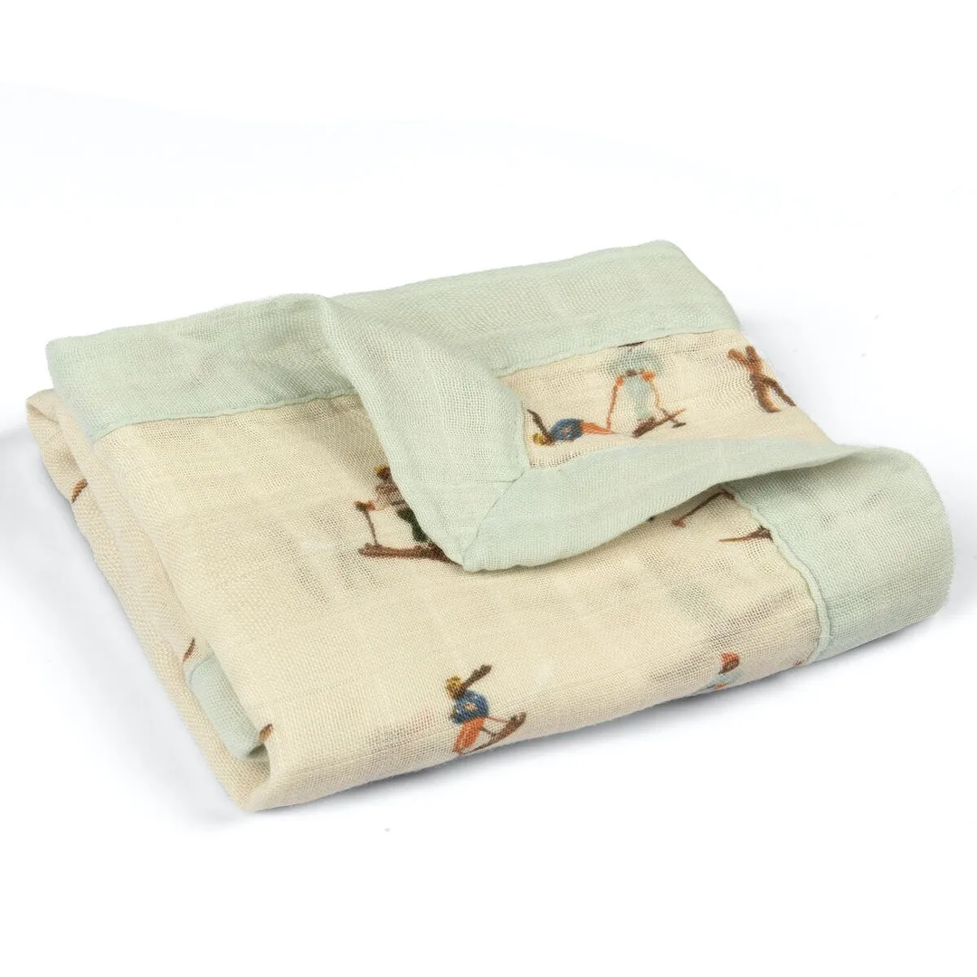 Milkbarn Bamboo Mini Lovey Natural Vintage Ski 65141