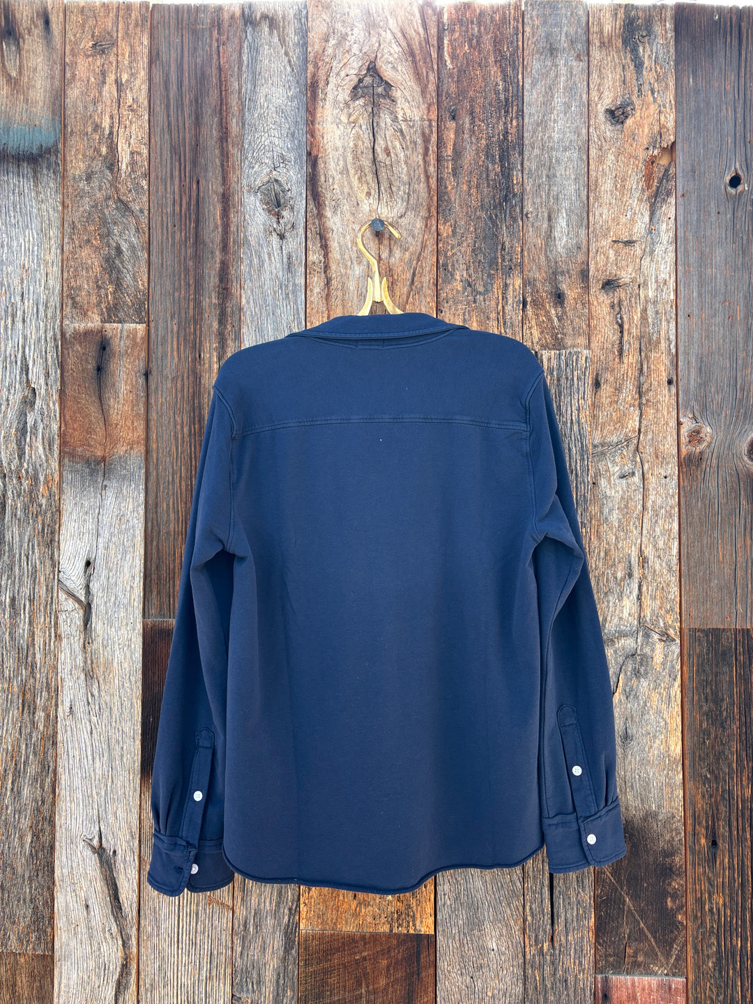 Dylan Cali Fleece Logan Shirt Indigo