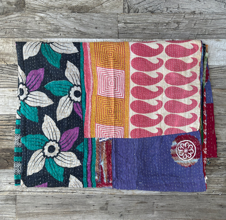 Blue Ocean Traders Vintage Kantha #2 54"x87"