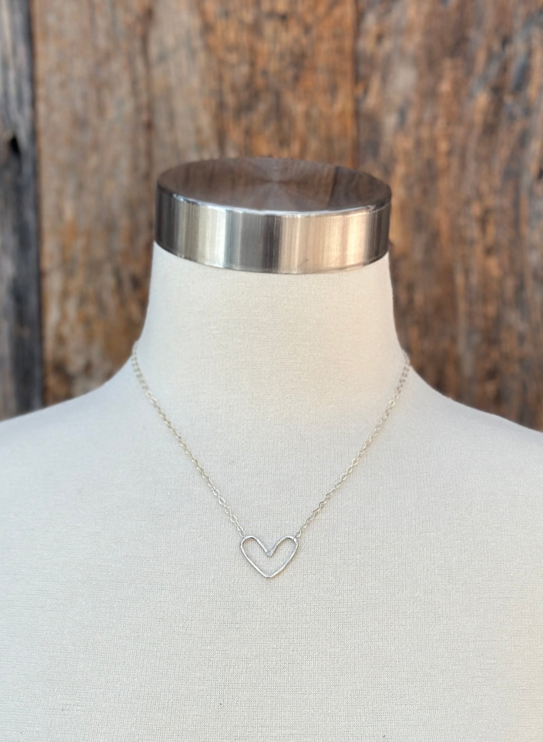 Elizabeth Nicole SS Heart/Chain N03B