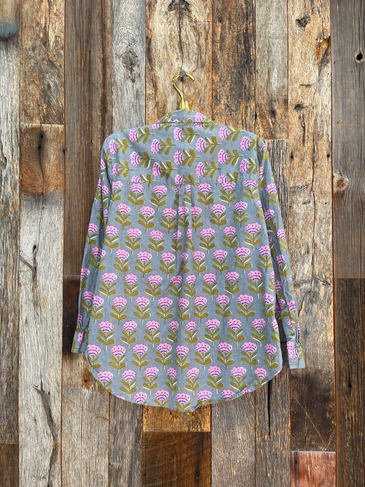 And For Good Boyfriend Shirt Netherlands Tulip Dove Grey