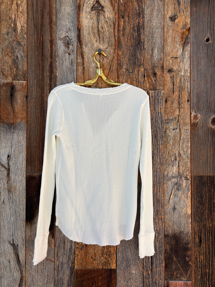 Dylan Brooks Button Top Winter White