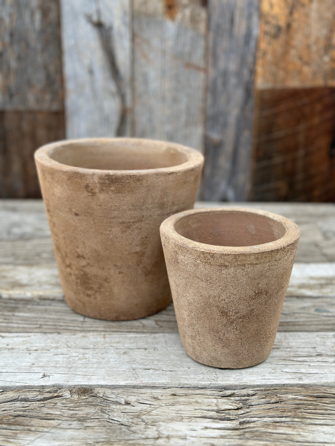 Bidk Home Mini Terracotta Cachepot 6.25" Sandy Terra 481200
