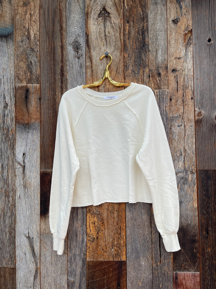 Project Social T Paris Raglan Sweatshirt Cream