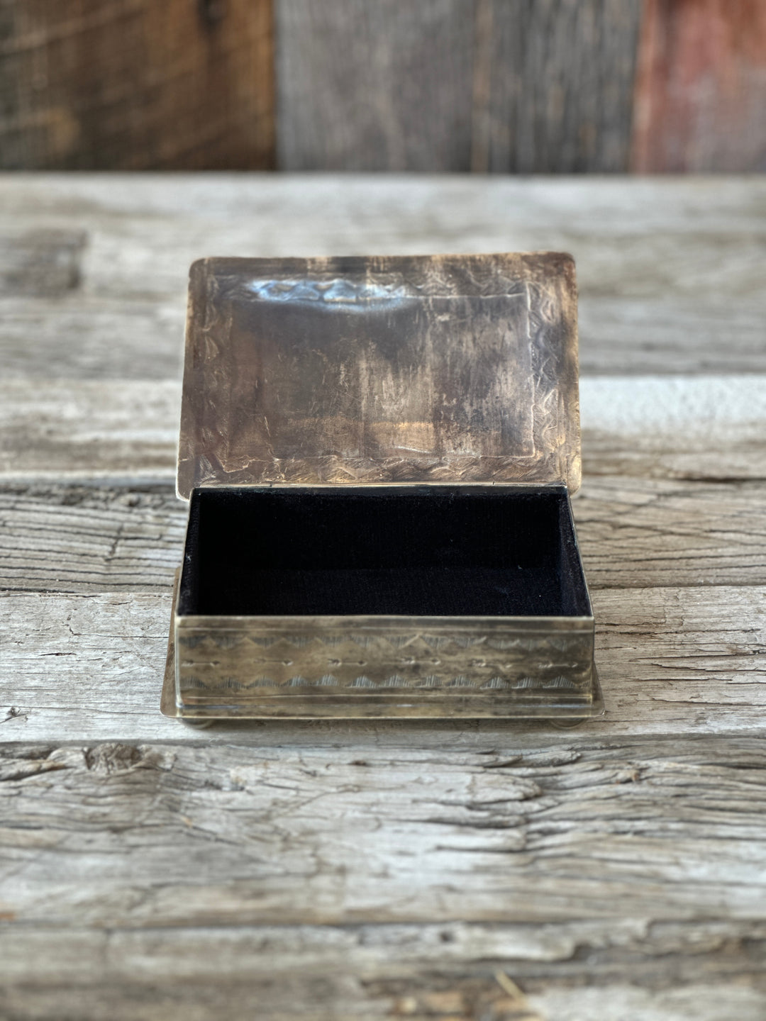 J. Alexander Stamped Single Arrow Box