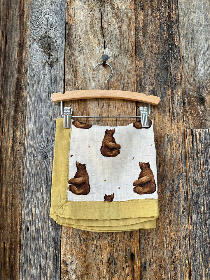 Milkbarn Bamboo Mini Lovey Honey Bear