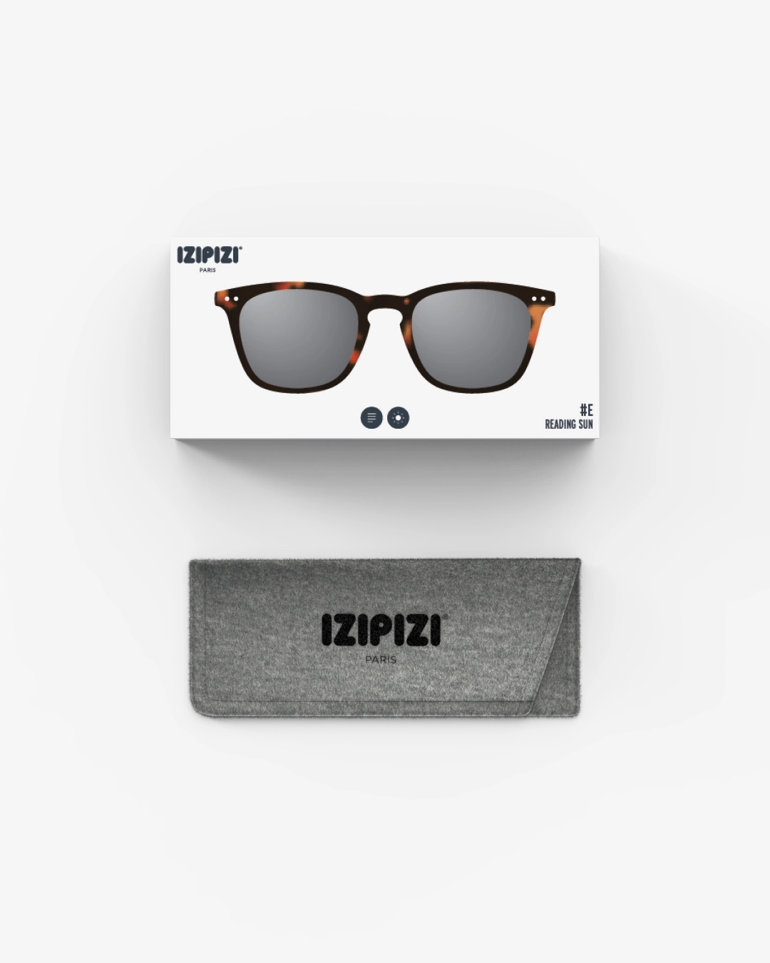 Izipizi Reading Sunglasses E-Tortoise SLMSEC02