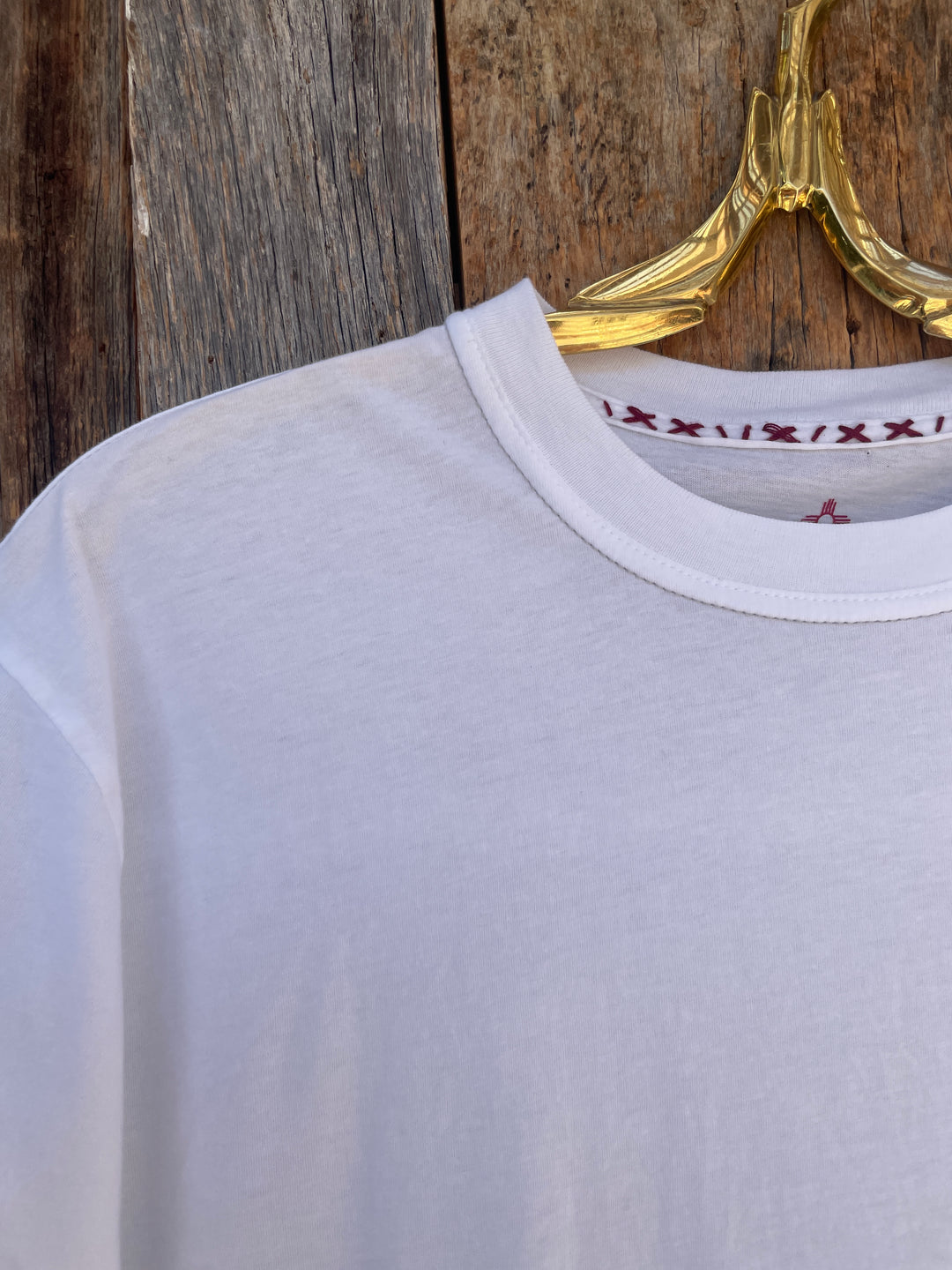 True Grit Secret Wash S/S Crew White