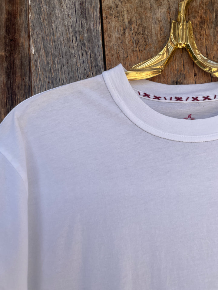 True Grit Secret Wash S/S Crew White