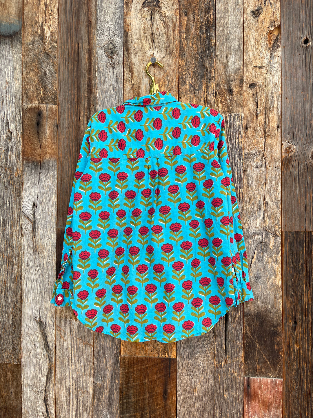 And For Good Boyfriend Shirt Carolina Tulip Teal