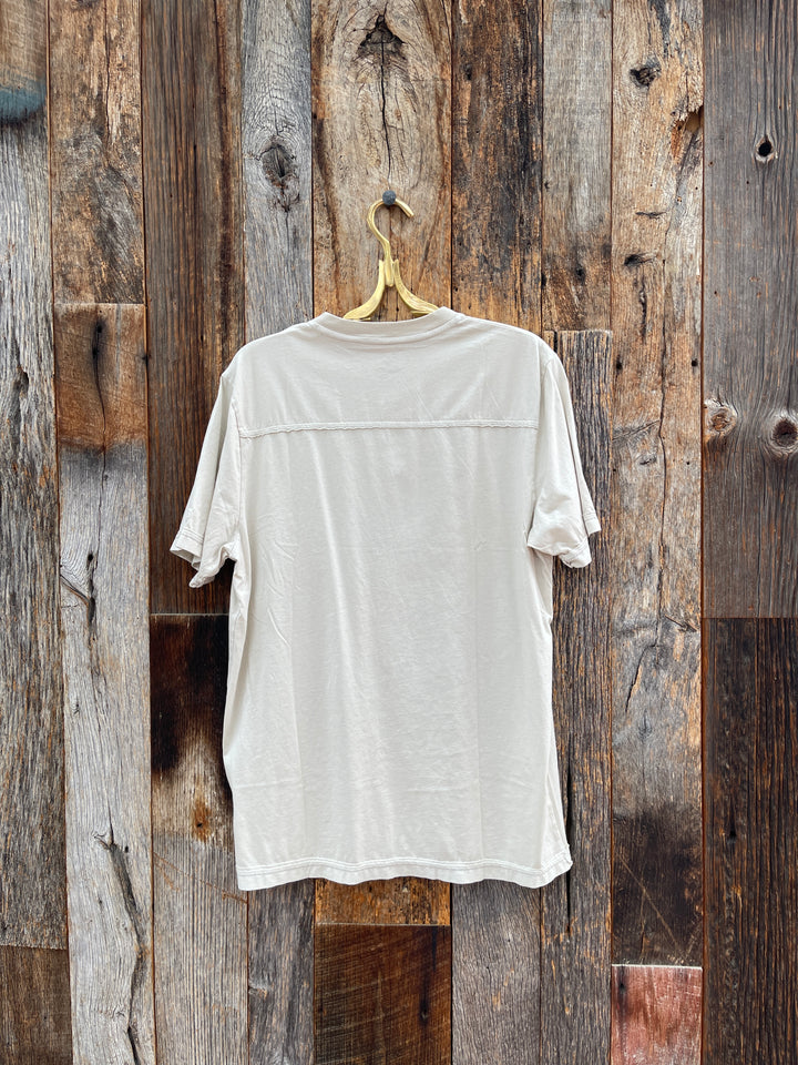 True Grit Secret Wash S/S Crew Neck Smoke