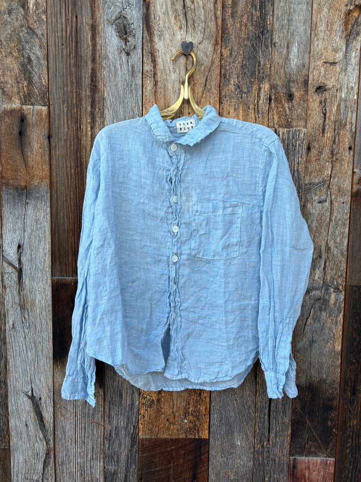 Llea Blue Hadley Aqua Chambray