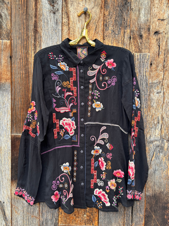 Johnny Was Marcia Shirt Fatima