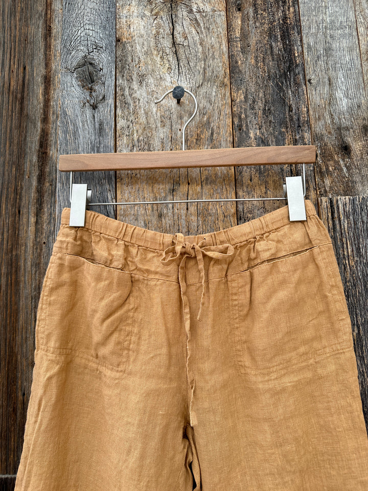 ...And For Good Linen Marina Pant Baked Clay