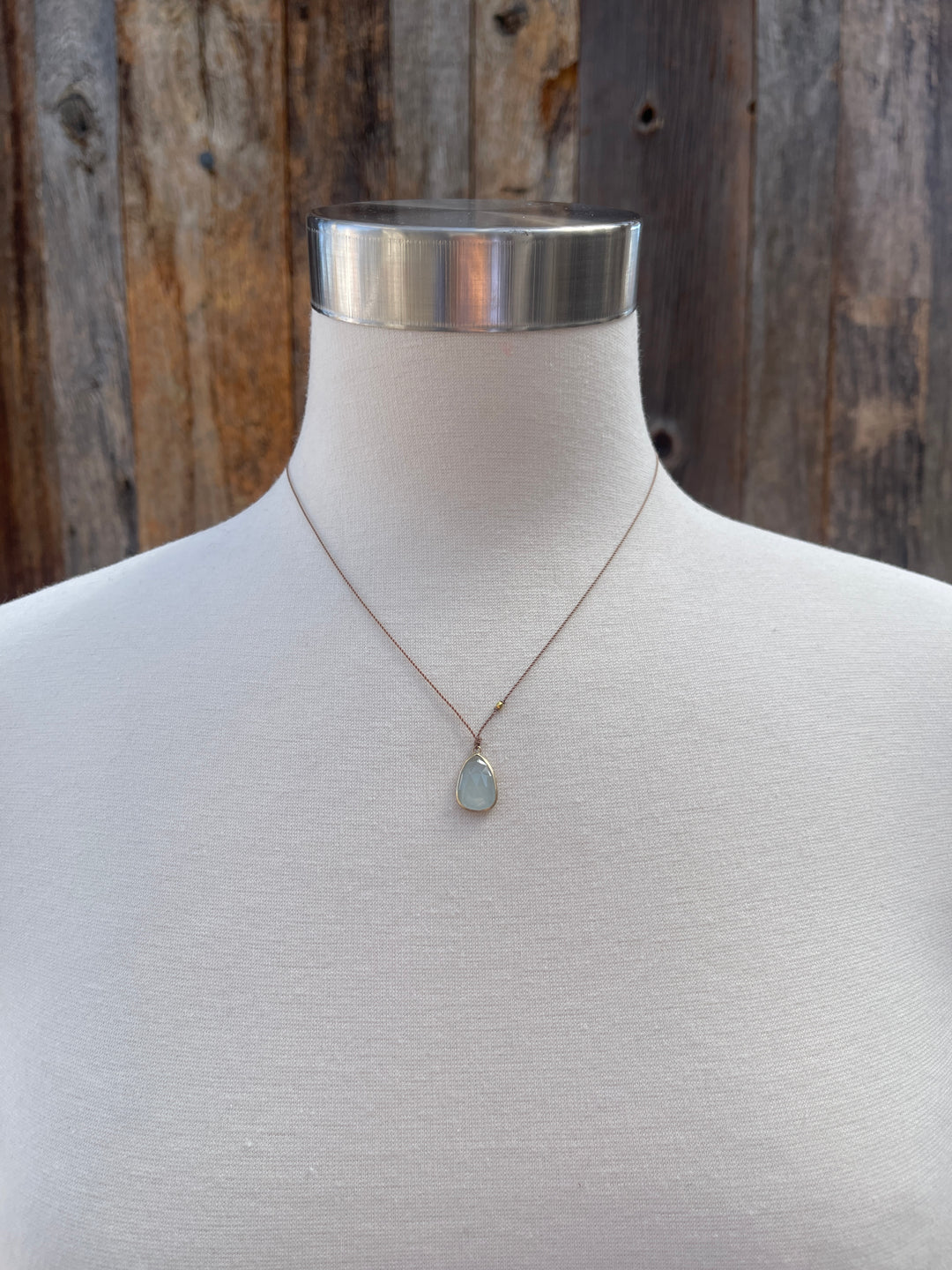 Margaret Solow  Aqua 14K LC-AQ/0