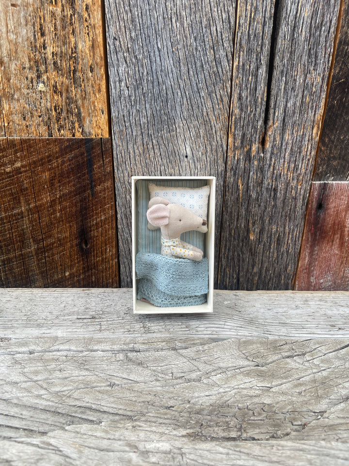 Maileg Little Brother Mouse in Matchbox 17-4101-00