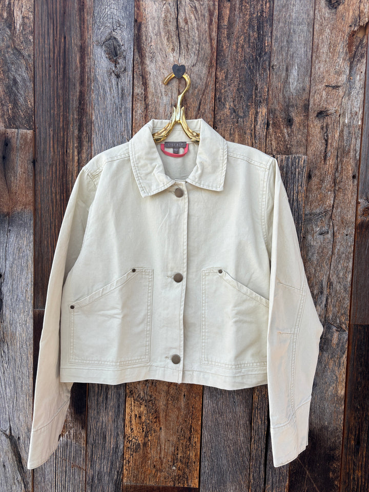 Lilla P Utility Jacket Parchment