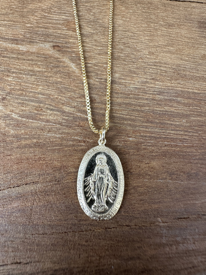 Joy Dravecky Gold-Filled Mary Pendant