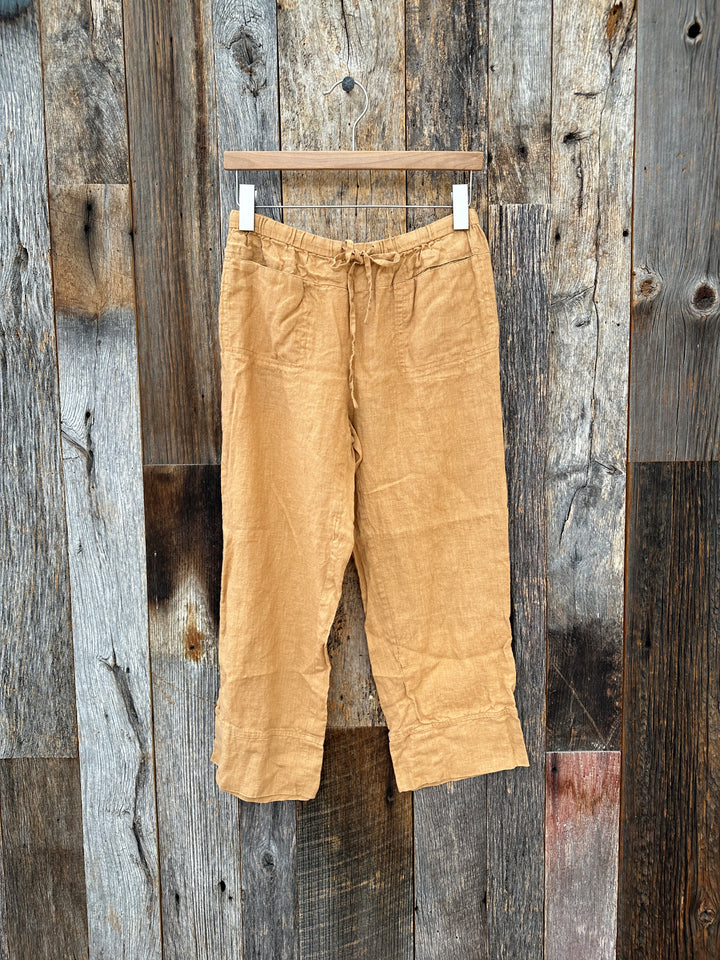 ...And For Good Linen Marina Pant Baked Clay