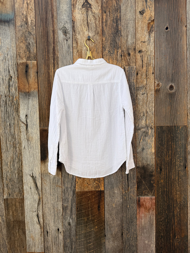Dylan L/S Taylor Shirt White