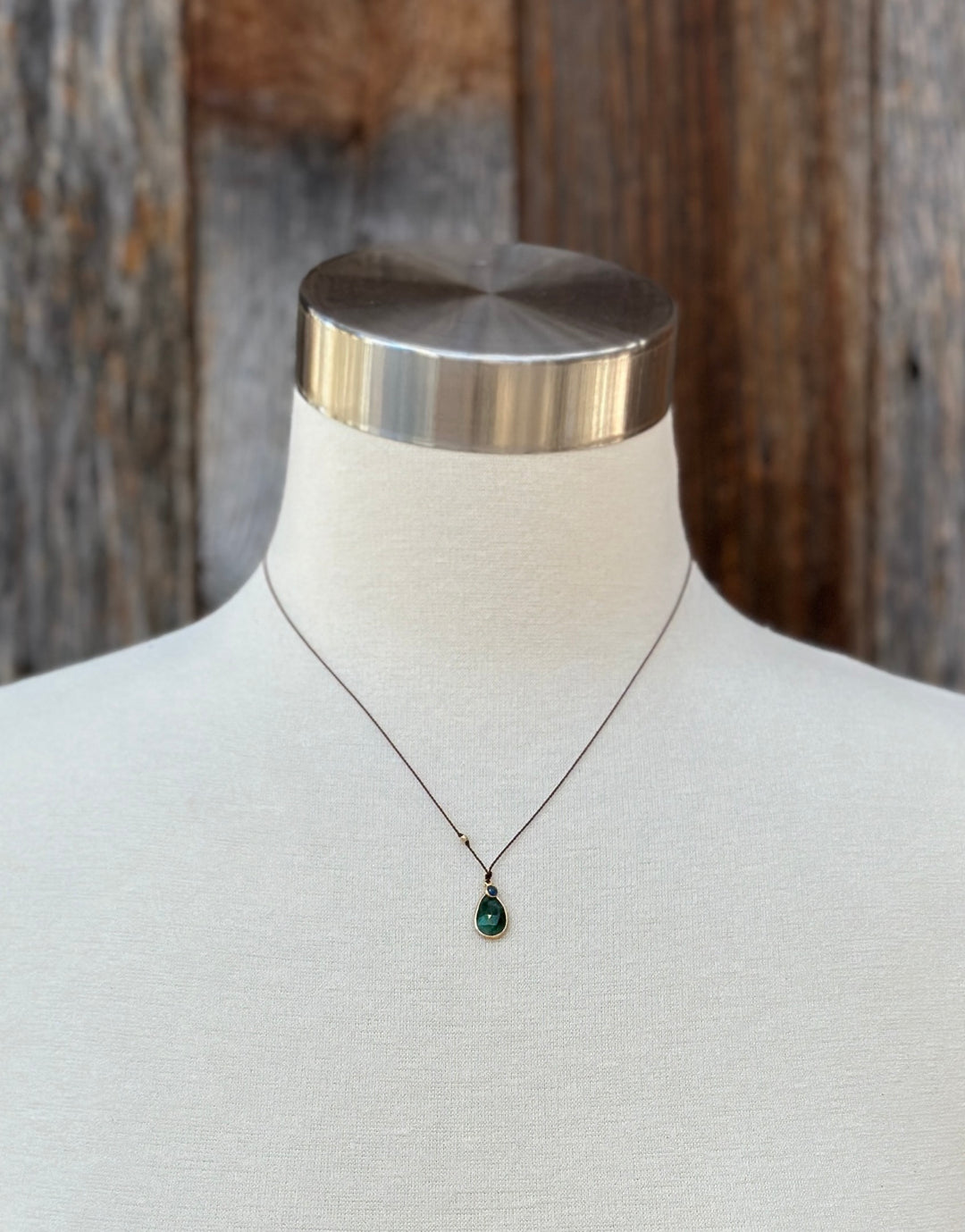 Margaret Solow Emerald 14K/Sapph 18K HC-EM/SAP