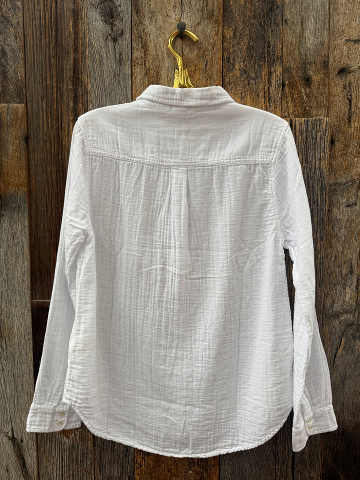 Dylan L/S Taylor Shirt White