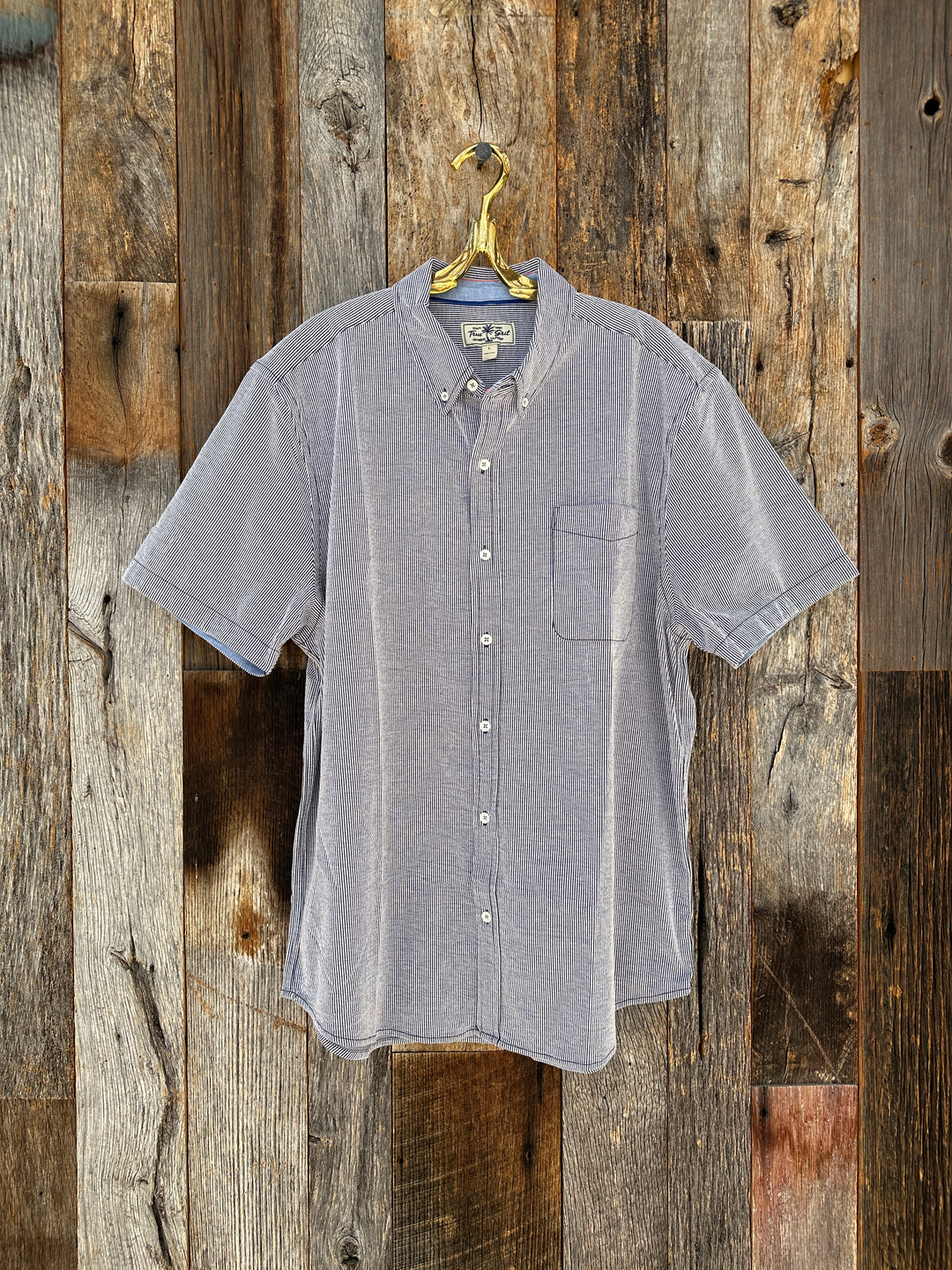 True Grit S/S 1 Pocket Shirt Navy