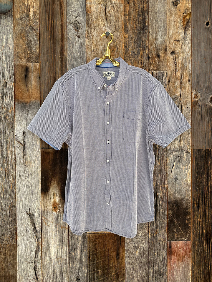 True Grit S/S 1 Pocket Shirt Navy