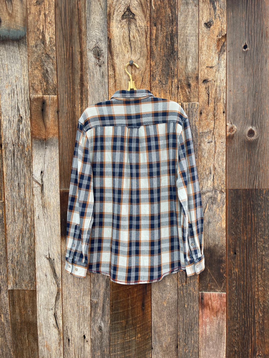 True Grit Indigos Plaids Winston L/S 2 Pocket Shirt Sun/Indigo