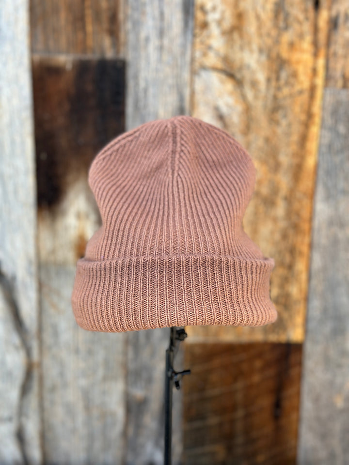 Scarf Shop Merino/Cashmere Hat Rosewood