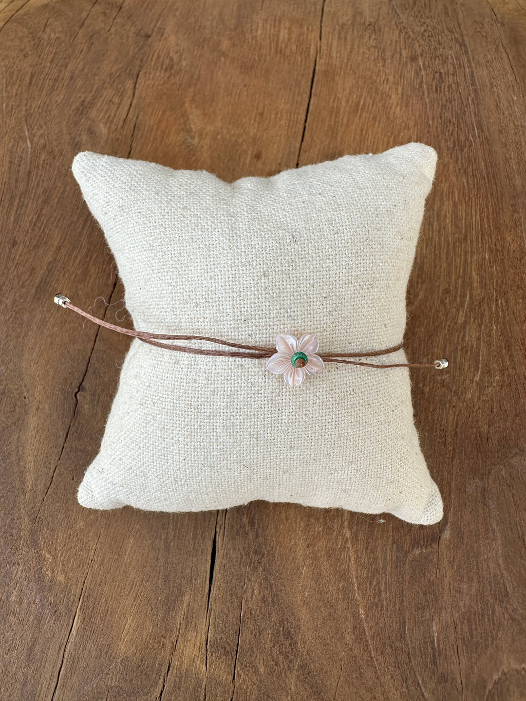 River Song Pink Mother of Pearl Garland Bracelet