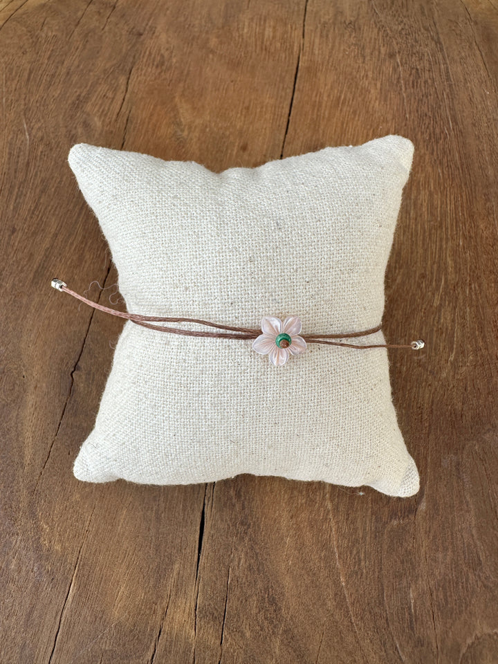 River Song Pink Mother of Pearl Garland Bracelet