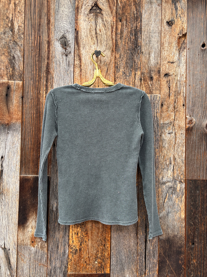 Z Supply Arlet Mini Thermal Top Garland Green