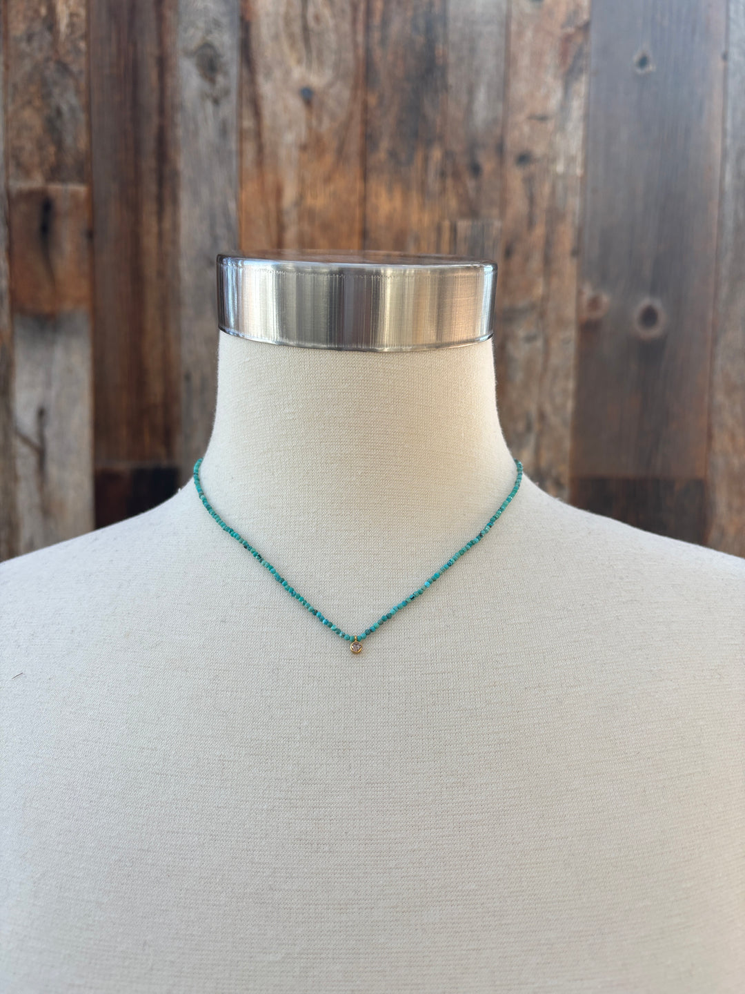 Margaret Solow Turq/Diam 18K DV-TURQ/DIA