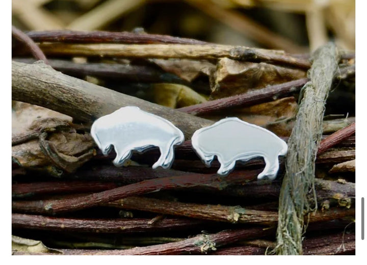 Ashton Stud Buffalo Earrings