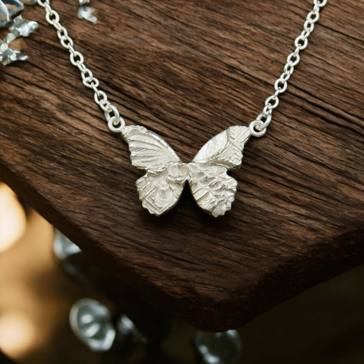 Ashton Skipper Butterfly Necklace SS