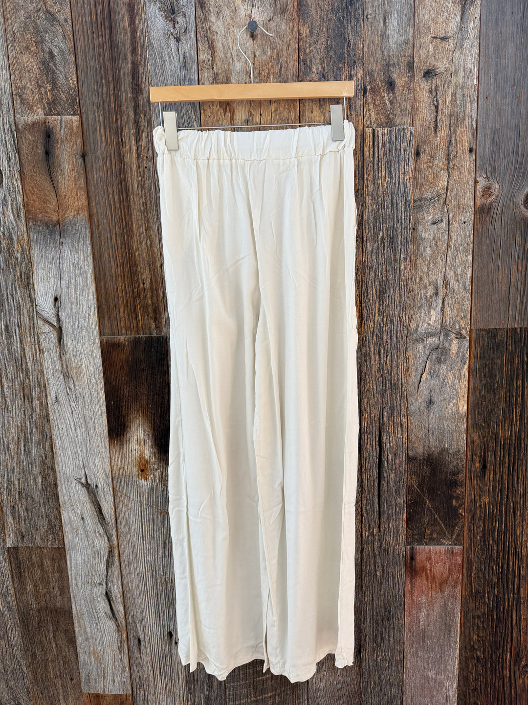 Milio Milano Wide Leg Tencel Pants Butter