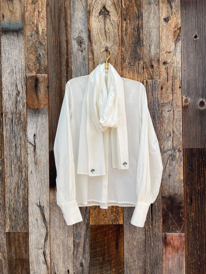 Chan Luu Blouse PC-BL-3009 Natural