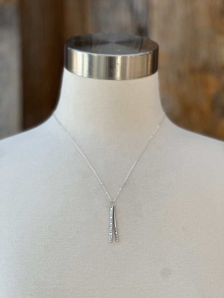 Chocolate & Steel Love You To The Moon 16"-18" SS