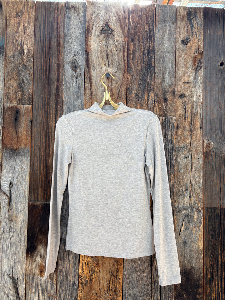 Z Supply Lira Top Natural Heather