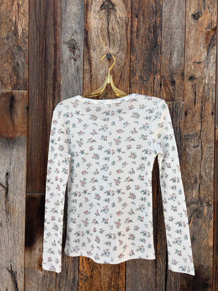 Dylan Calico Thermal Top Multi