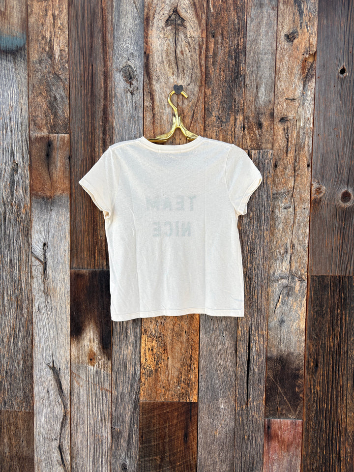 Project Social T Team Nice Baby Tee Cream