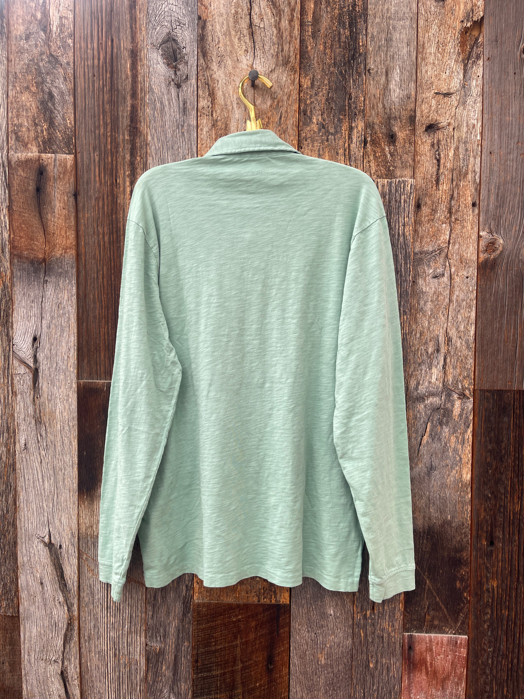 True Grit Heritage Slub W/ L/S Polo Surf