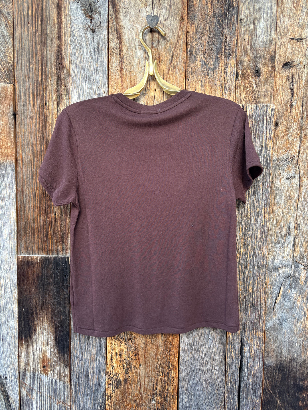 Z Supply Tourist Tee Chocolate Cherry