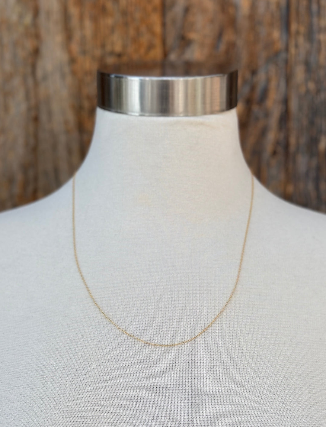 CLP Gold Fill Threader Chain 22"